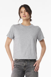 BELLA+CANVAS® Women’s 6-Ounce Heavyweight Tee - Athletic Heather - XS